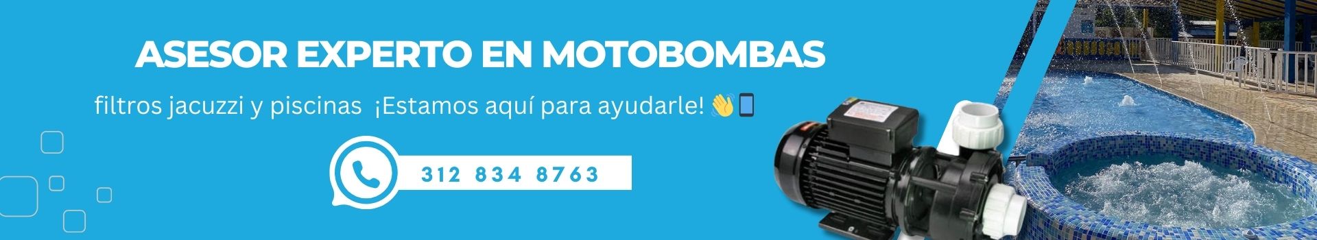 motobombas jacuzzi y piscinas